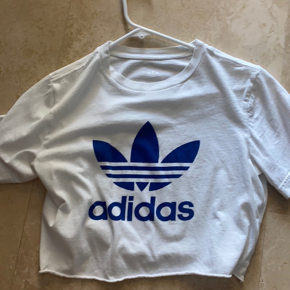 ADIDAS cropped t shirt